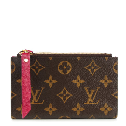 Louis Vuitton Monogram Adele Compact Wallet Fuchsia 1 of 7