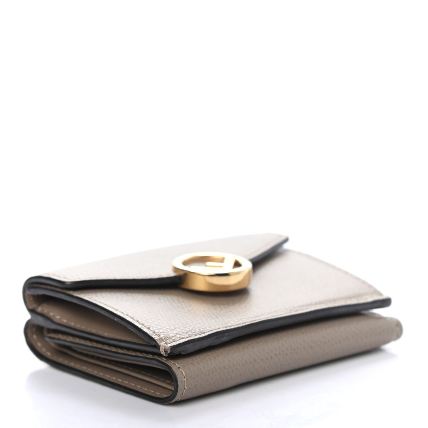 Vitello Cruise F is Fendi Micro Tri-Fold Envelope Wallet Tortora