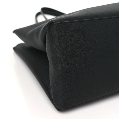 Louis Vuitton Grained Calfskin Lockme Shopper Black 8 of 10