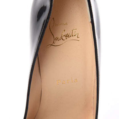Christian Louboutin Patent Degrade Leopard Pigalle Follies 100 Pumps 39 Leopard Black 6 of 7