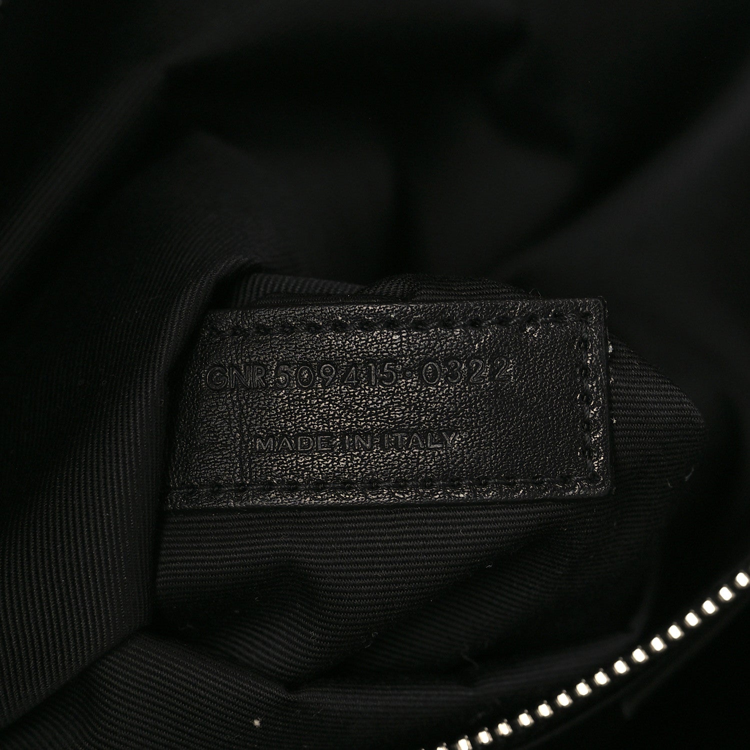 Saint Laurent Raffia Linen Calfskin Rive Gauche Tote Black 7 of 9