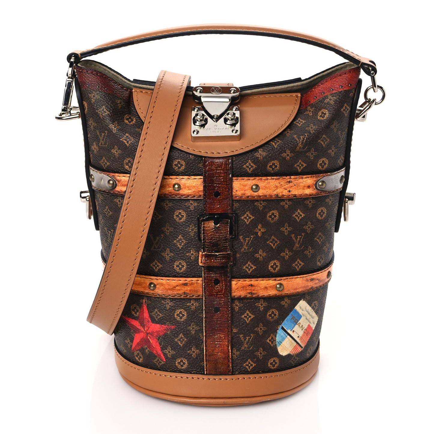 Transformed Monogram Time Trunk Duffle Bag