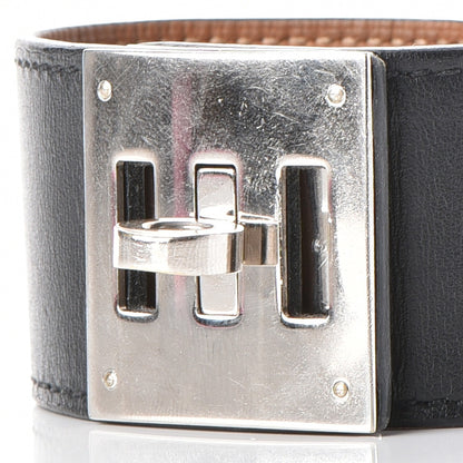 Hermes Chamonix Kelly Dog Bracelet Black 5 of 6