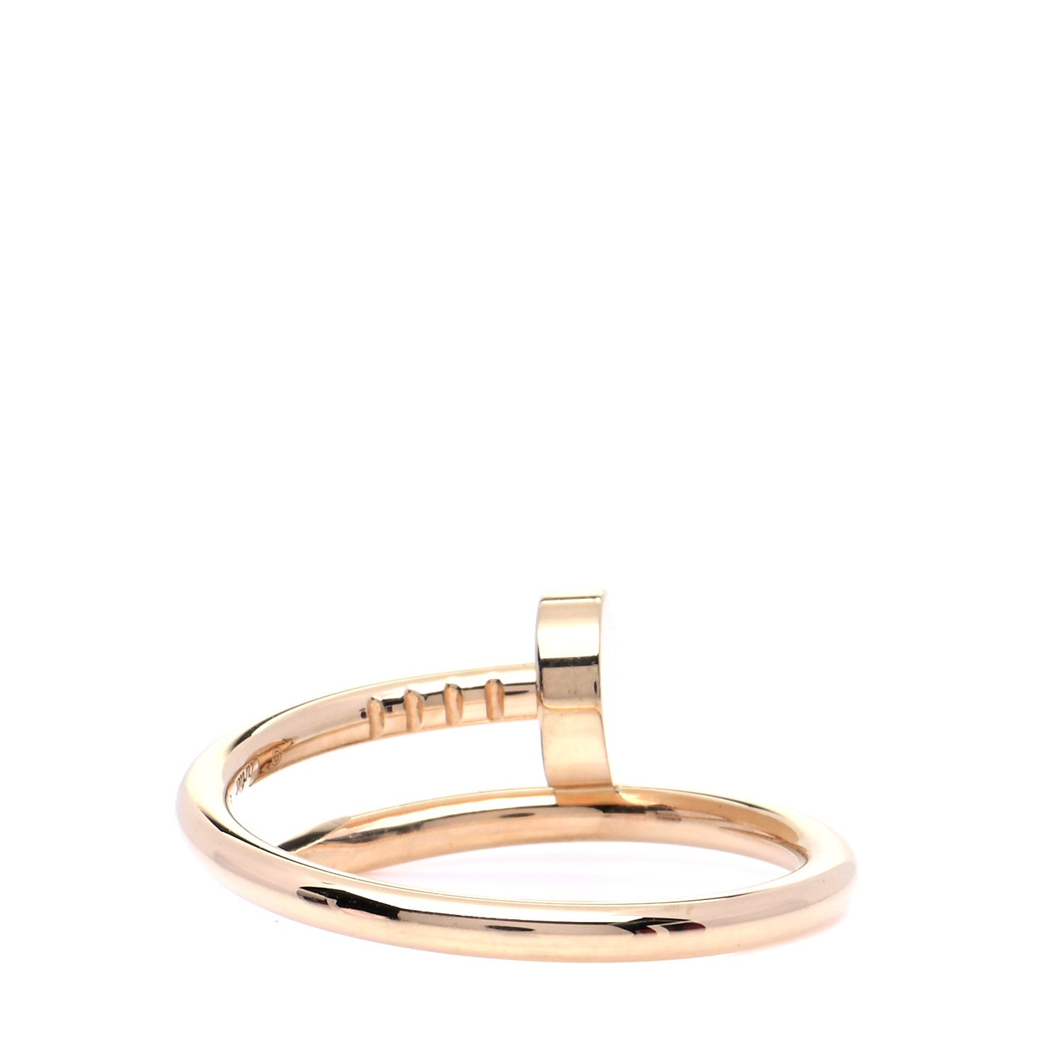 Cartier 18K Yellow Gold Small Juste Un Clou Ring 50 5.25 3 of 7