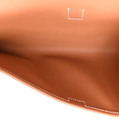 Hermes Swift Jige Elan 29 Clutch Gold 5 of 10