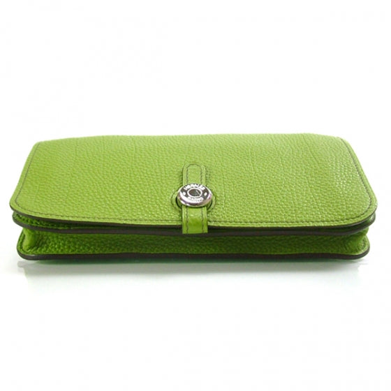 Chevre Mysore Wallet Belt Vert Anis