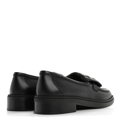 Chanel Lambskin Quilted CC Turnlock Loafers 39 Black 5 of 9
