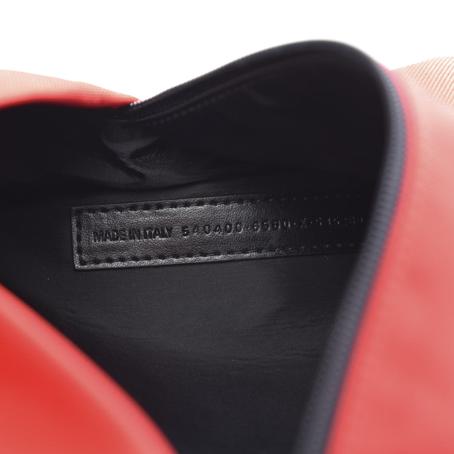 Nylon Logo Embroidered Double Pack Backpack Red Blue