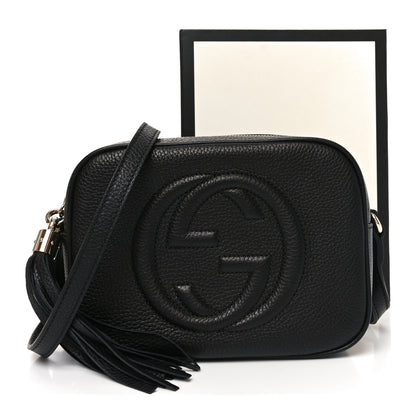 Gucci Pebbled Calfskin Small Soho Disco Bag Black 11 of 11