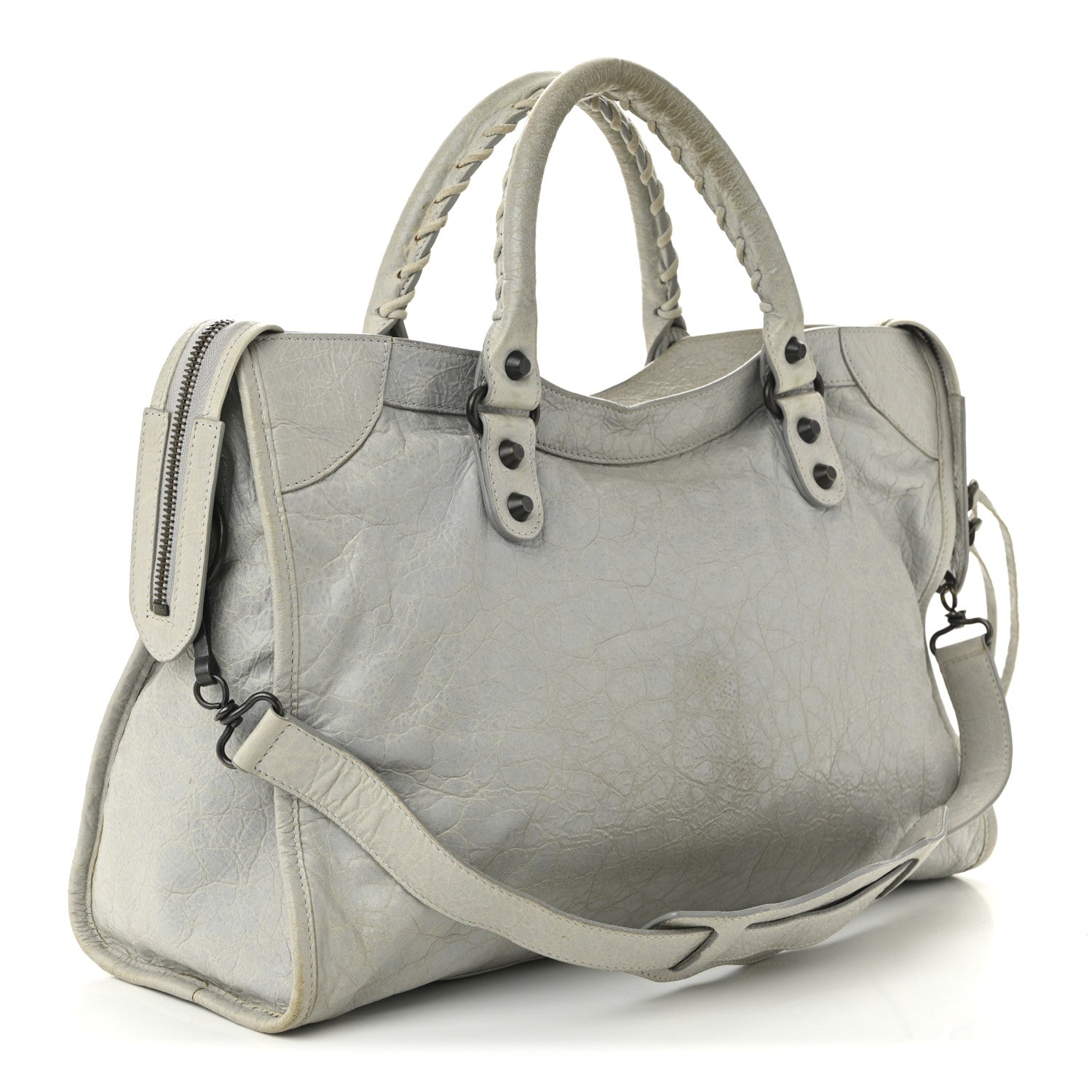 Balenciaga Agneau Classic Hardware City Gris Ciment 4 of 15