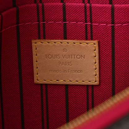 Louis Vuitton Monogram Neverfull MM GM Pochette Pivoine 6 of 13