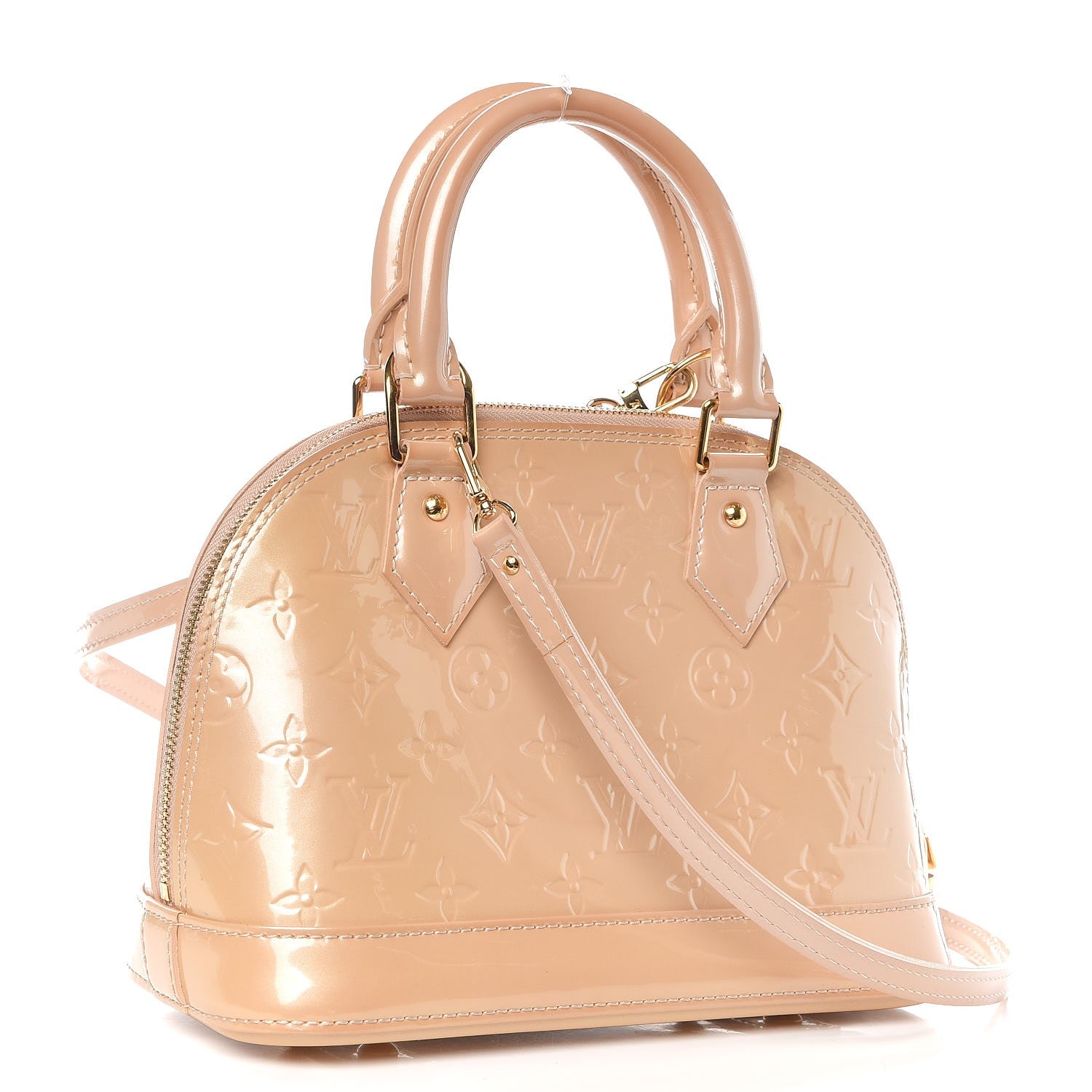 Louis Vuitton Vernis Alma BB Rose Florentin 4 of 10