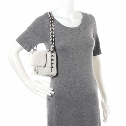 Chanel Calfskin Quilted Medium Modern Chain Flap White 2 of 9