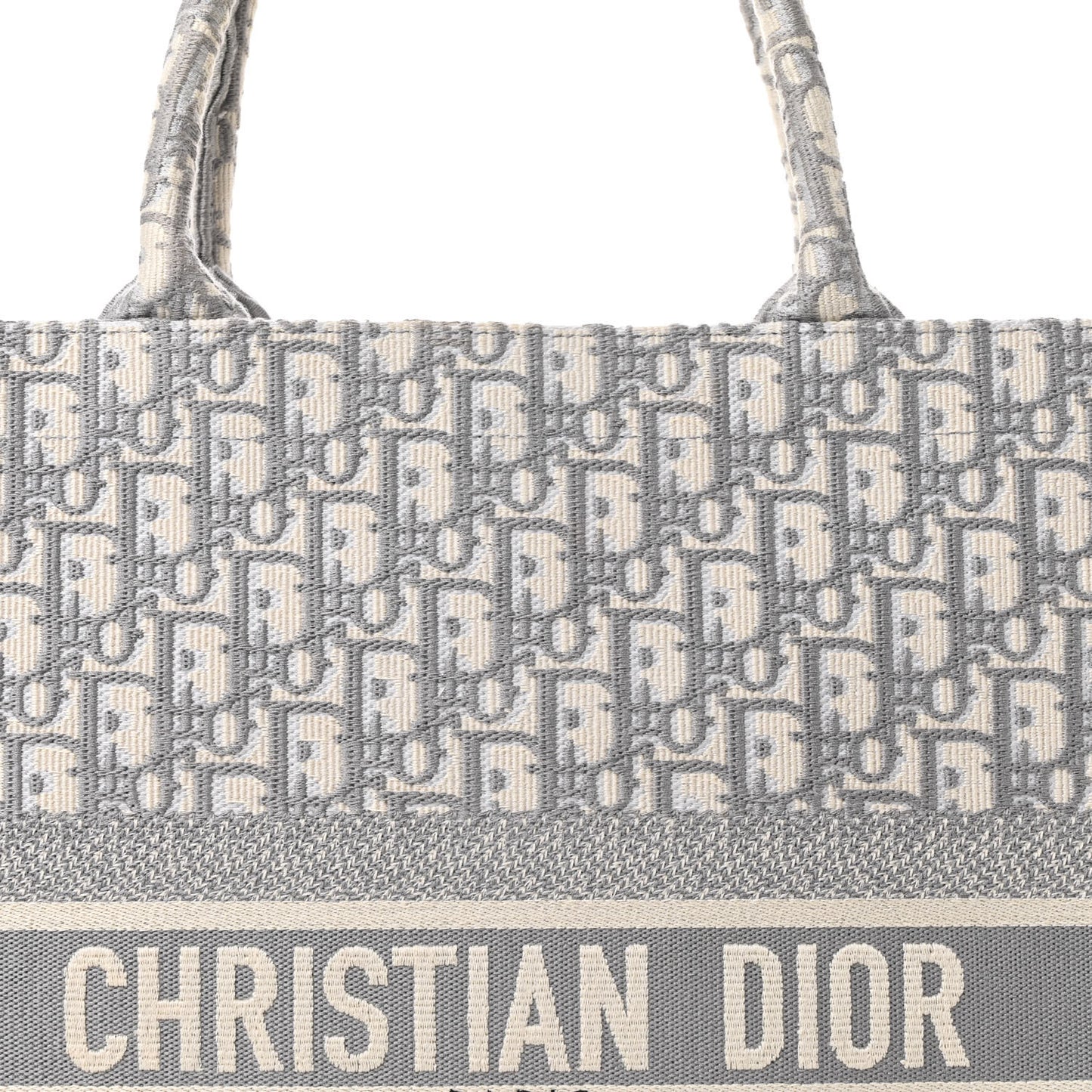 Oblique Large Book Tote Grey