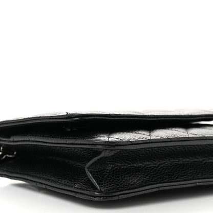 Chanel Caviar Quilted Wallet on Chain WOC Black 10 of 12
