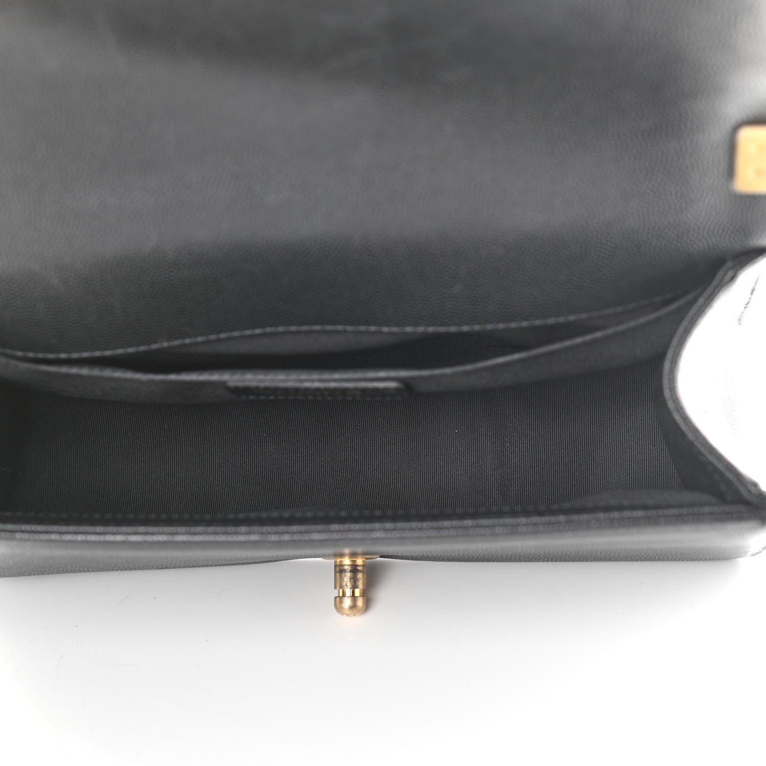 Chanel Caviar Quilted Medium Boy Flap Black 5 of 12