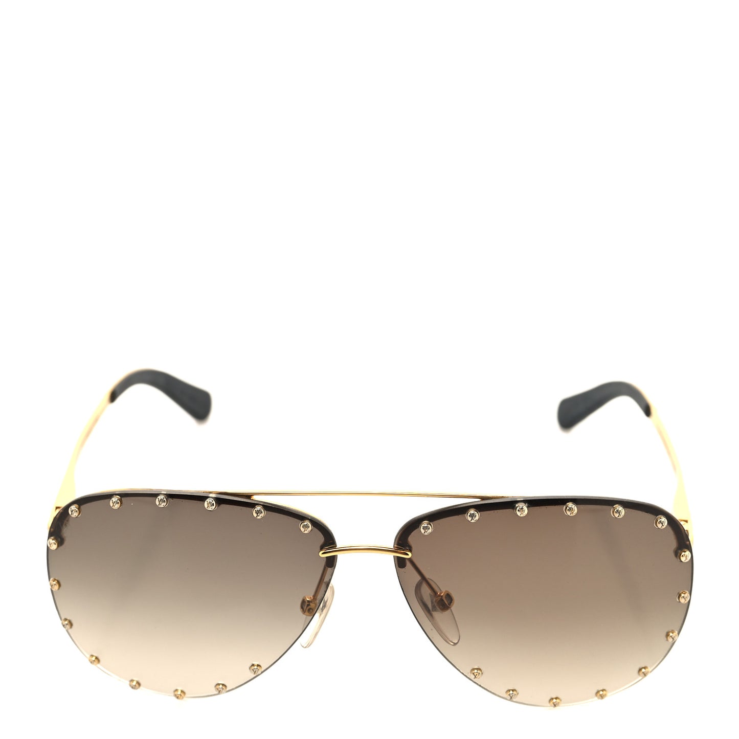 The Party Aviator Gradient Sunglasses Z0914U Brown