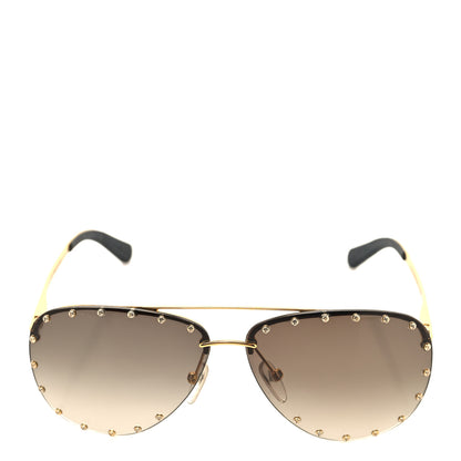 Louis Vuitton The Party Aviator Gradient Sunglasses Z0914U Brown 2 of 8