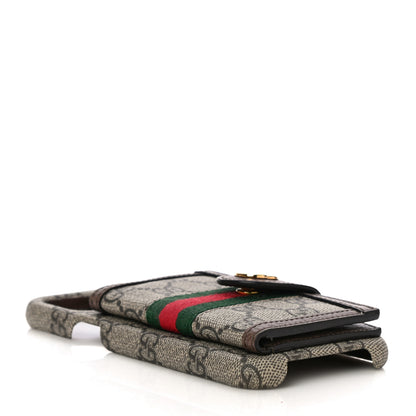 Gucci GG Supreme Monogram Web Ophidia iPhone 12 Pro Max Case 4 of 10