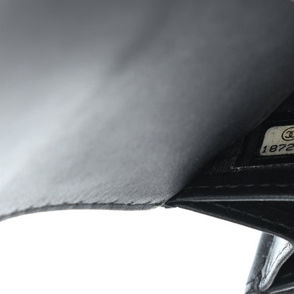 Chanel Caviar Timeless CC Large Gusset Flap Wallet Black 8 of 17