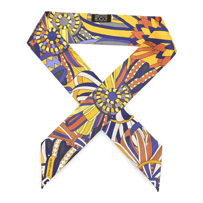 Hermes Silk Les Flots du Cheval Twilly 1 of 3