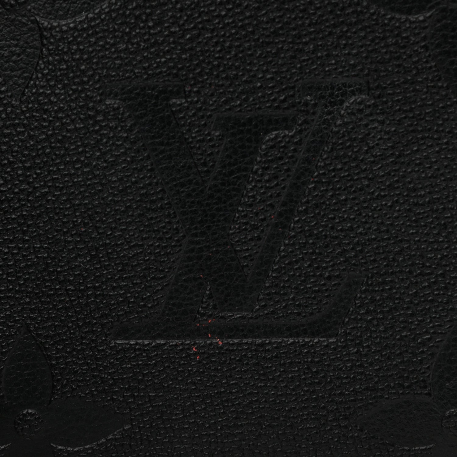 Louis Vuitton Empreinte Monogram Giant Neverfull MM Pochette Black 9 of 9