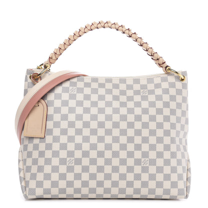 Louis Vuitton Damier Azur Beaubourg Hobo MM 1 of 10