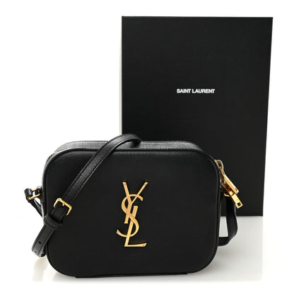 Saint Laurent Grain De Poudre Small Classic Monogram Camera Bag Black 11 of 11