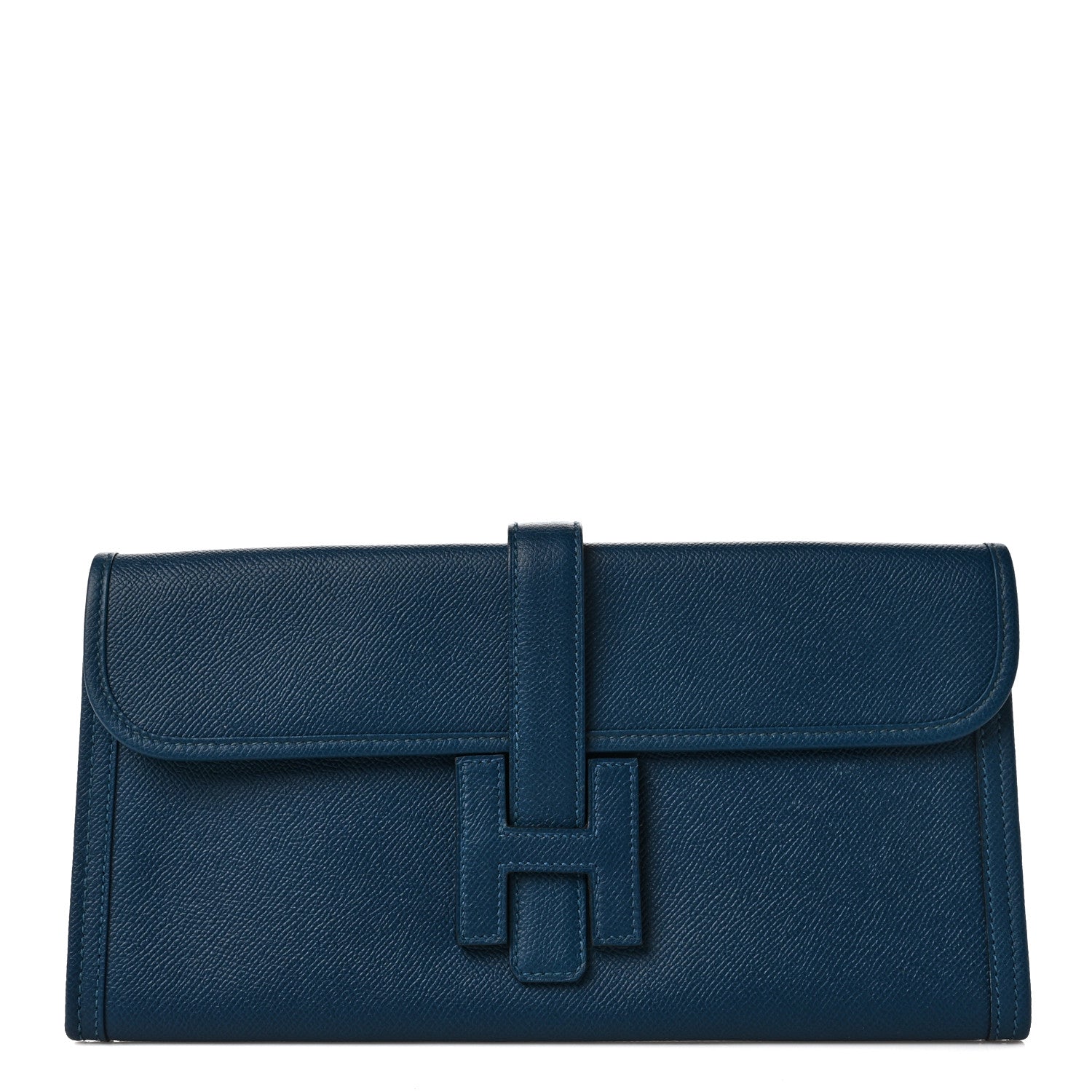 Hermes Epsom Jige Elan 29 Clutch Bleu Izmir 1 of 10