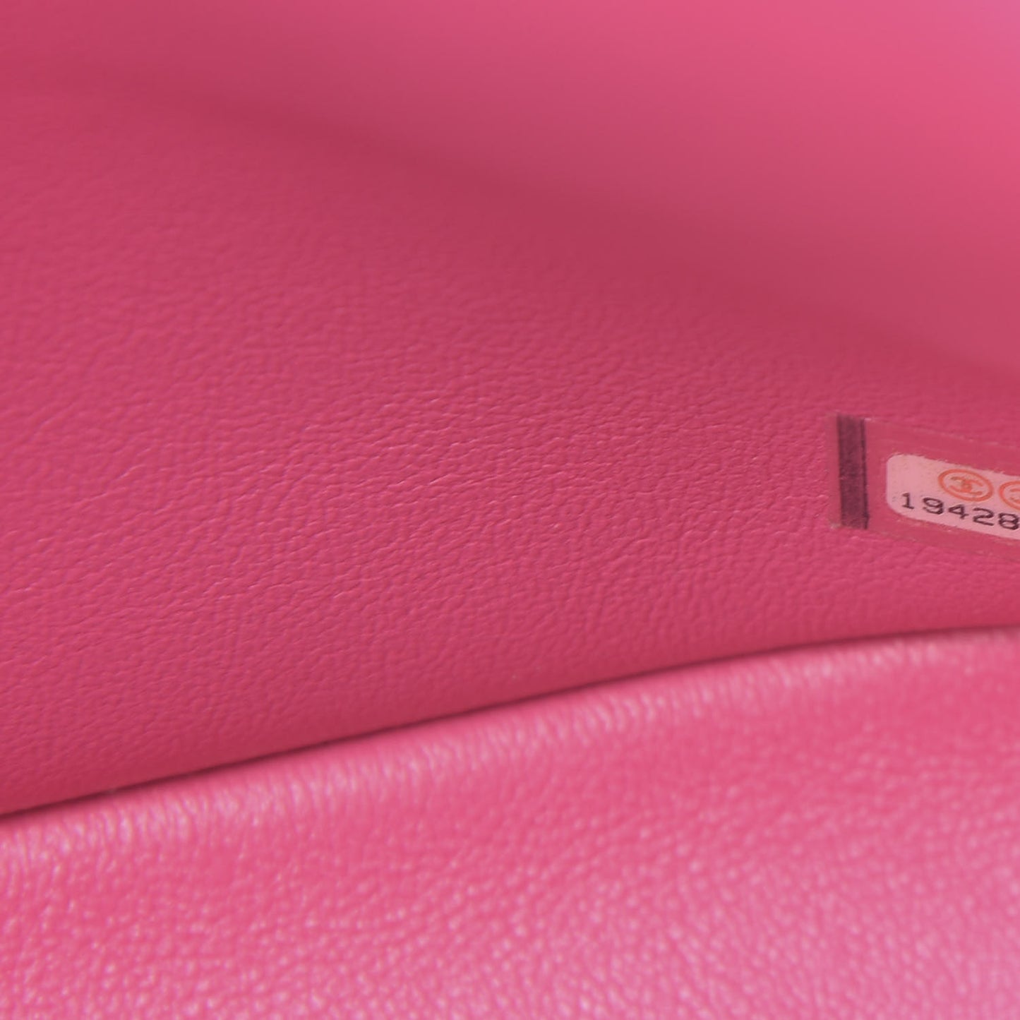 Lambskin Quilted Jumbo Double Flap Fuchsia