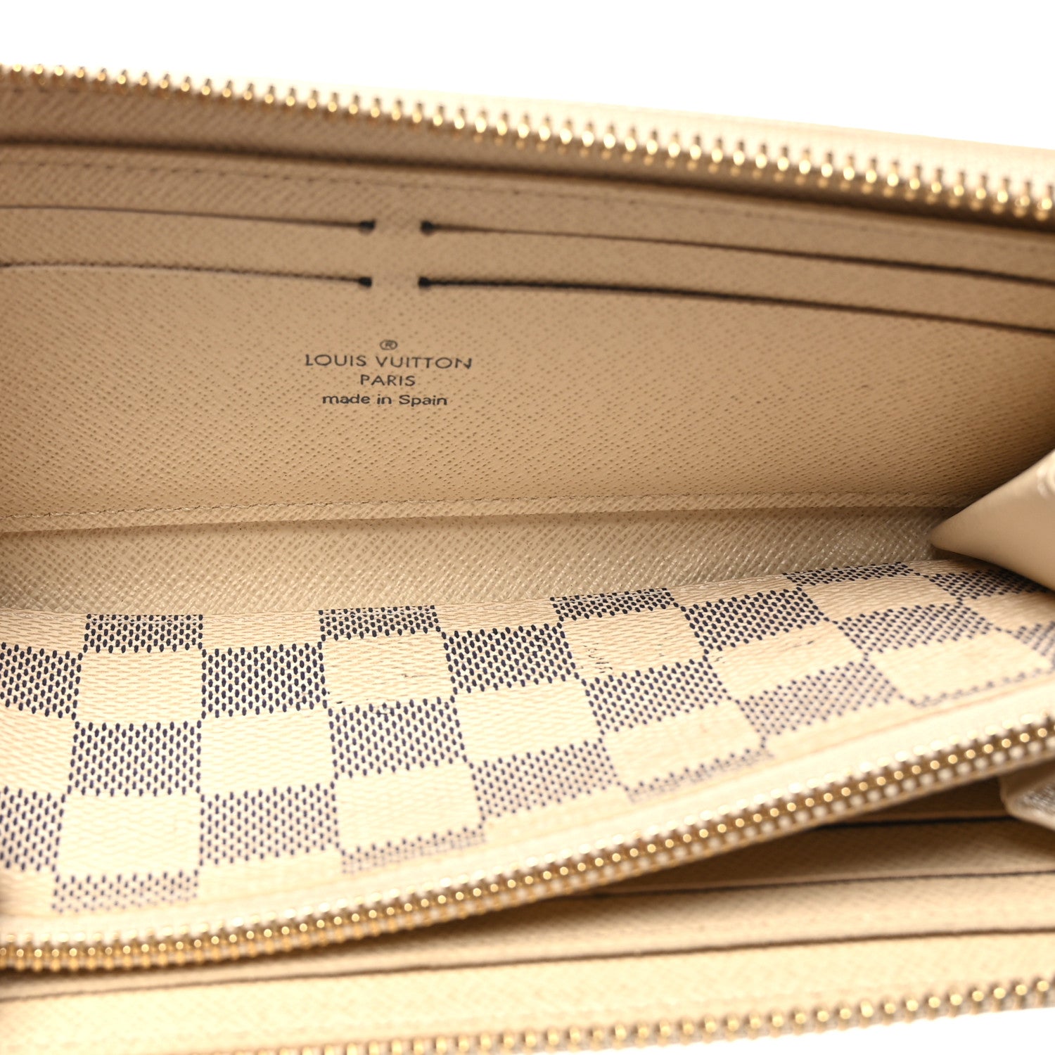 Louis Vuitton Damier Azur Clemence Wallet 5 of 10
