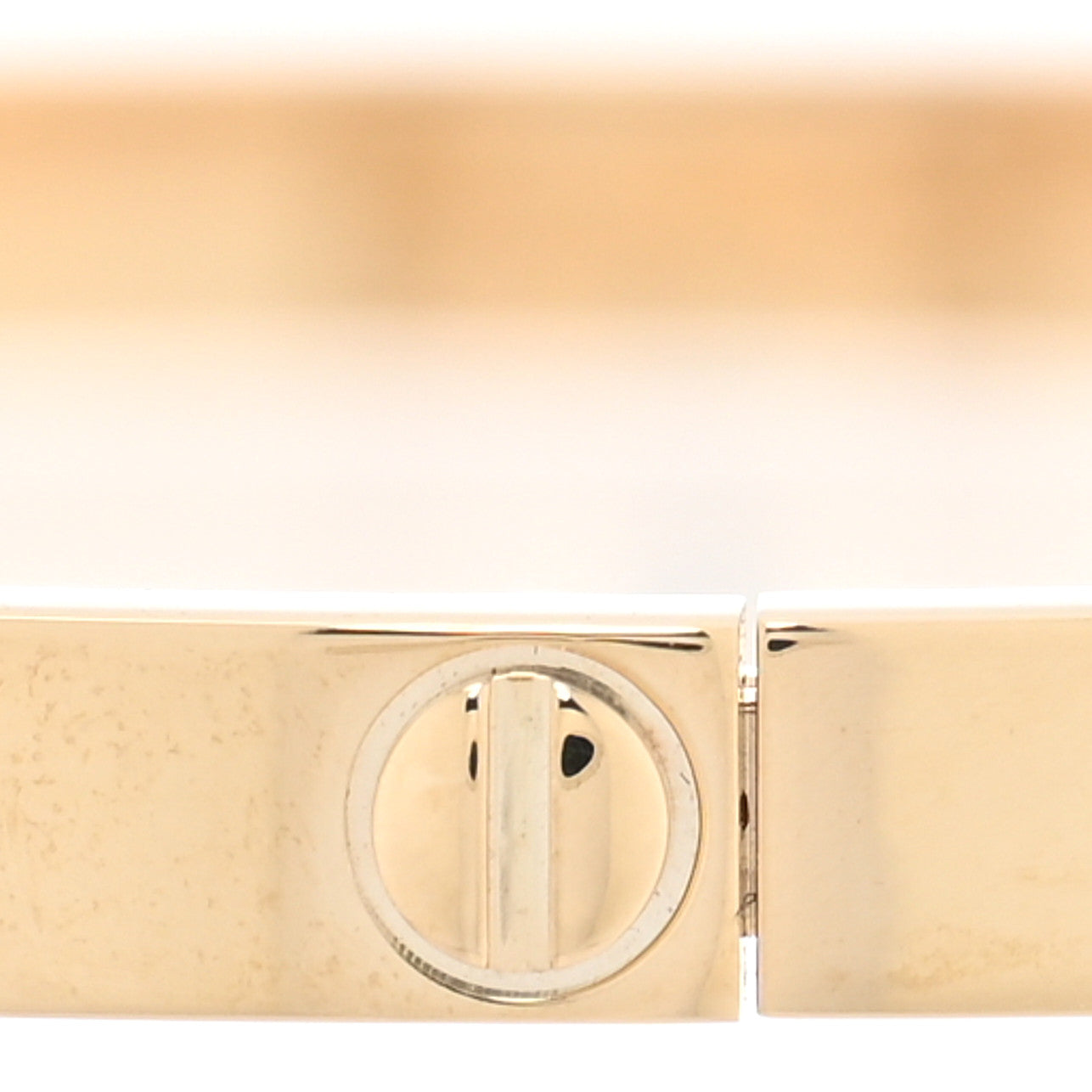 18K Yellow Gold Small LOVE Bracelet 17