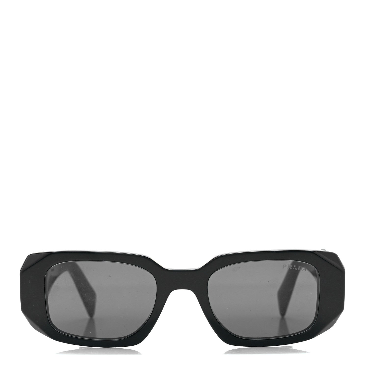 Prada Acetate Symbole Sunglasses SPR 17W Black 2 of 8