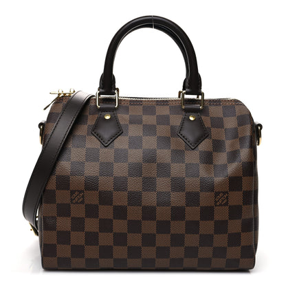 Louis Vuitton Damier Ebene Speedy Bandouliere 25 1 of 7