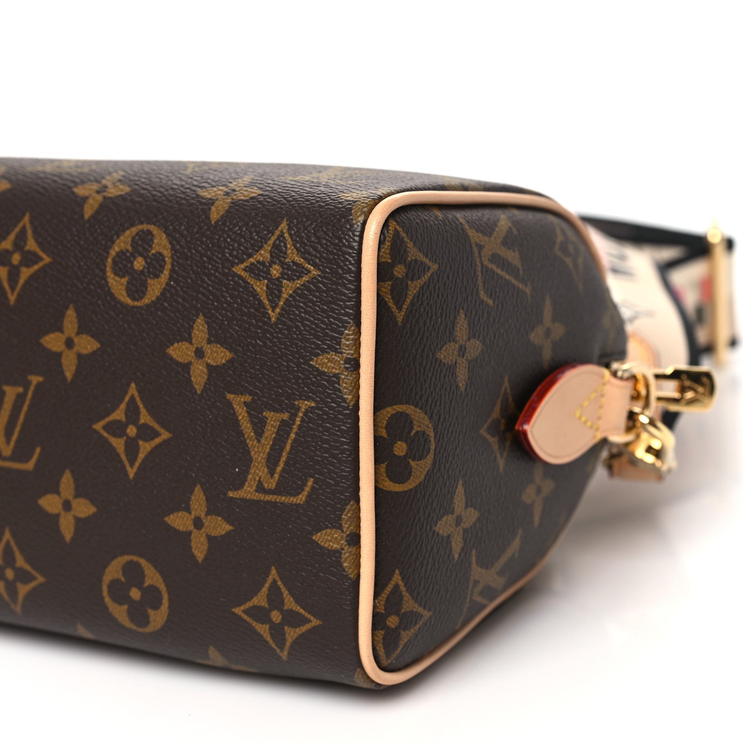 Louis Vuitton Monogram Speedy Bandouliere 20 Black 9 of 10