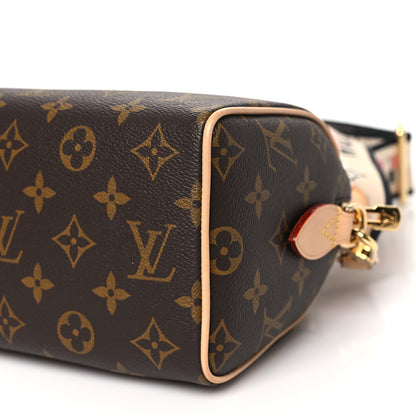 Louis Vuitton Monogram Speedy Bandouliere 20 Black 9 of 10
