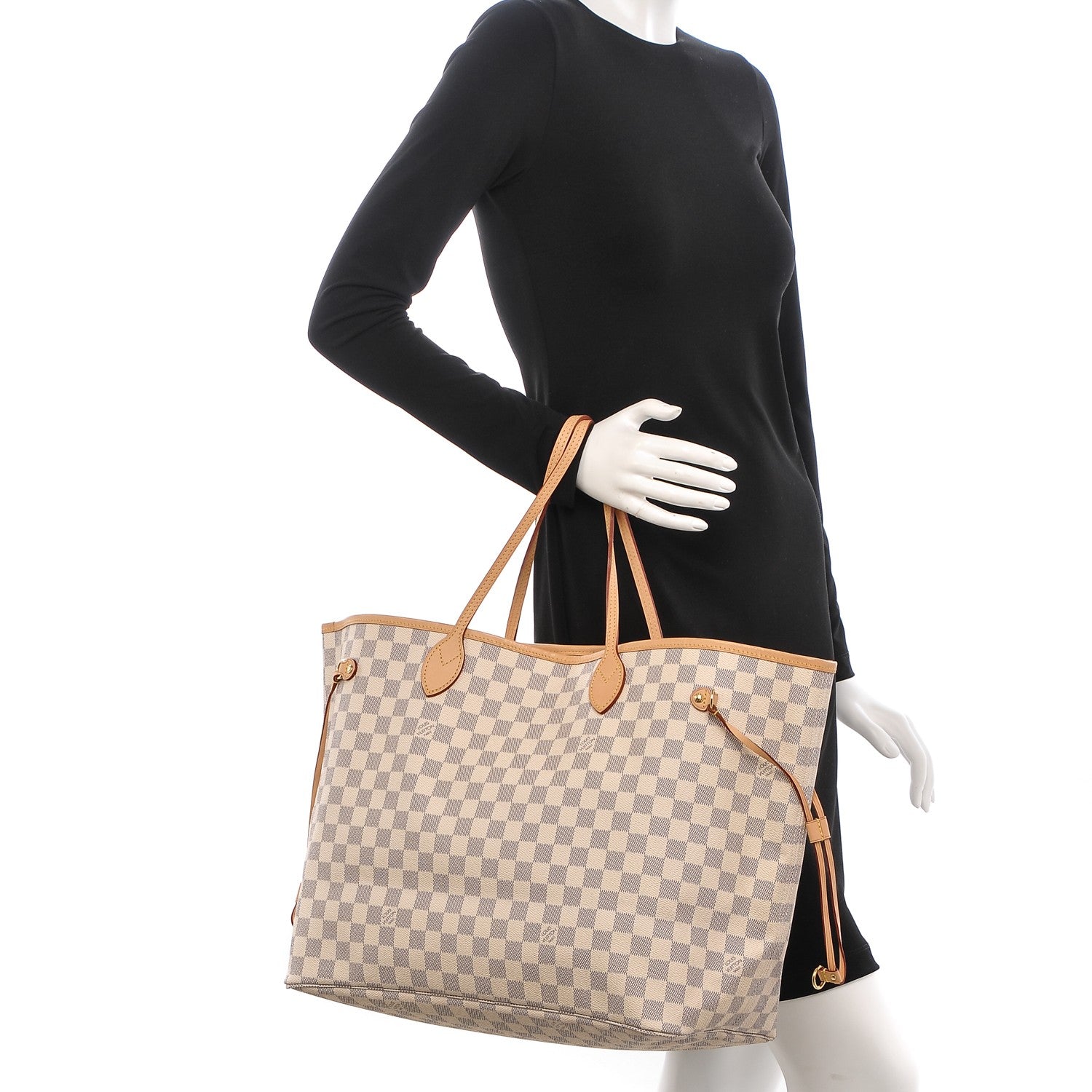 Louis Vuitton Damier Azur Neo Neverfull GM 2 of 9