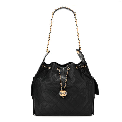 Chanel Caviar Quilted Medium Chanel 25 Handbag Black 1 of 10