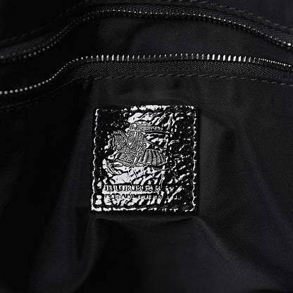 Burberry Nylon Beat Check Victoria Tote Black 6 of 14