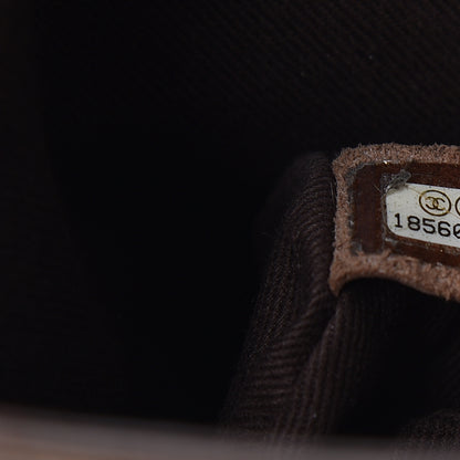 Chanel Aged Crumpled Calfskin Small Vintage Flap Brown 7 of 12
