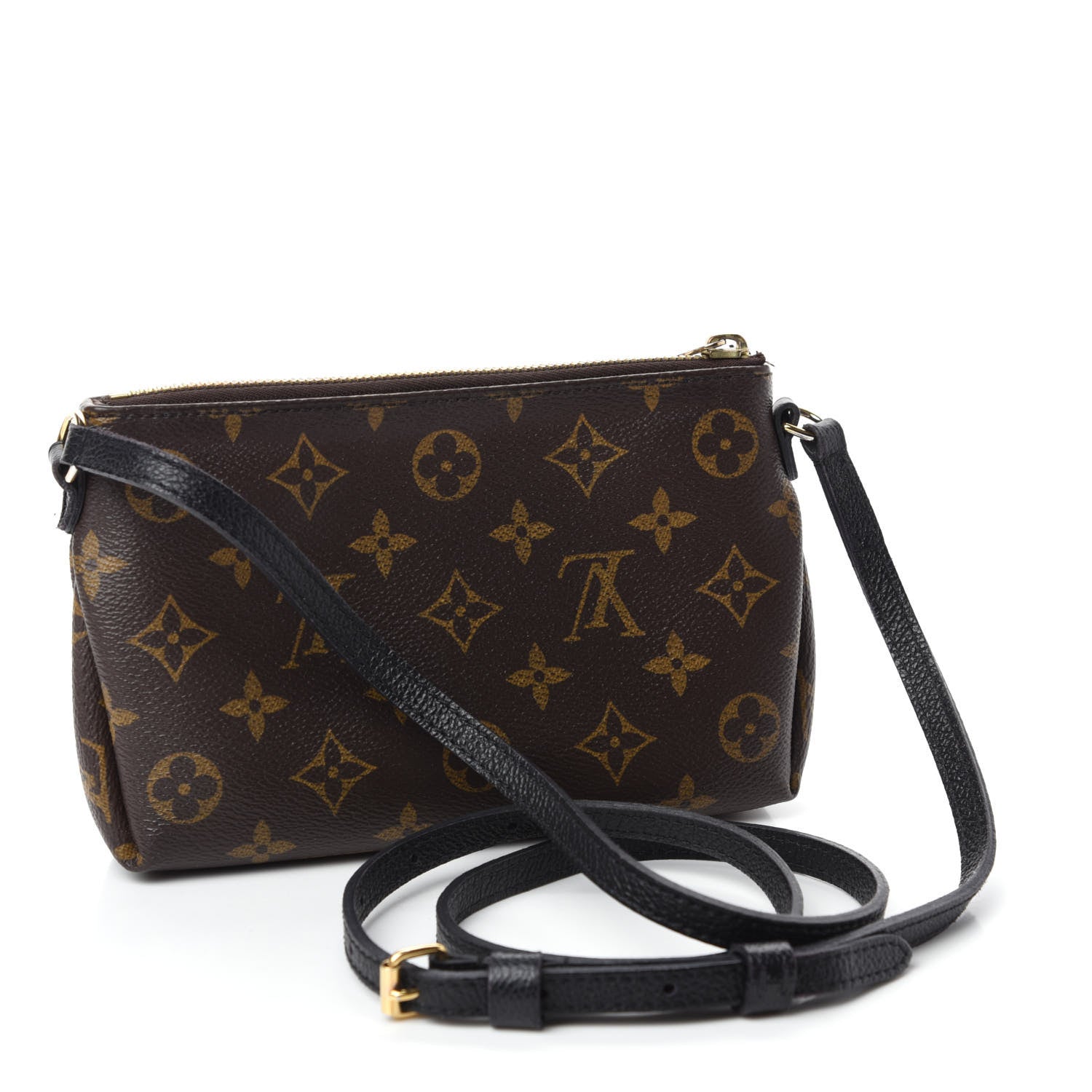Louis Vuitton Monogram Pallas Crossbody Black 3 of 11
