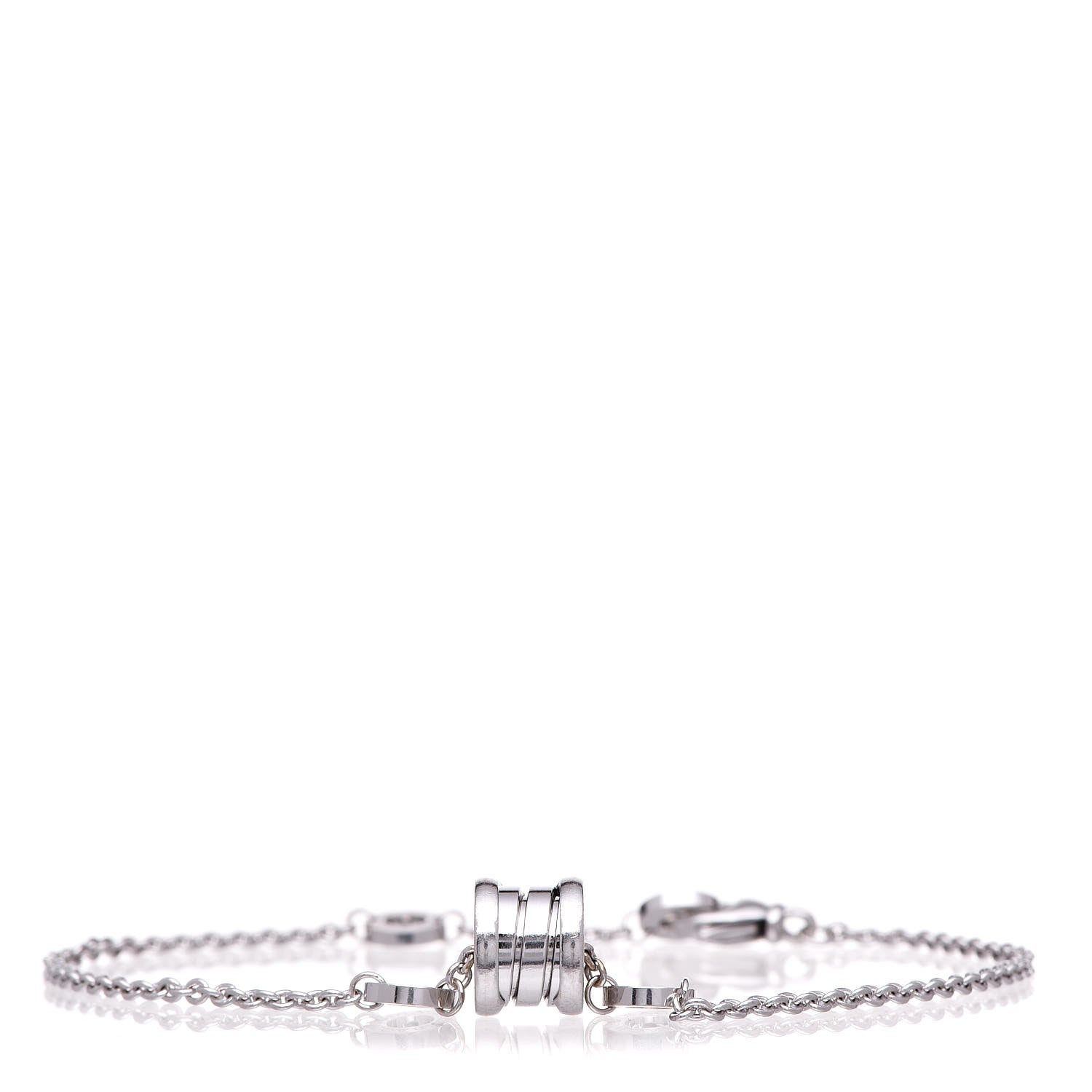 Bulgari 18K White Gold B.Zero1 Bracelet 1 of 7