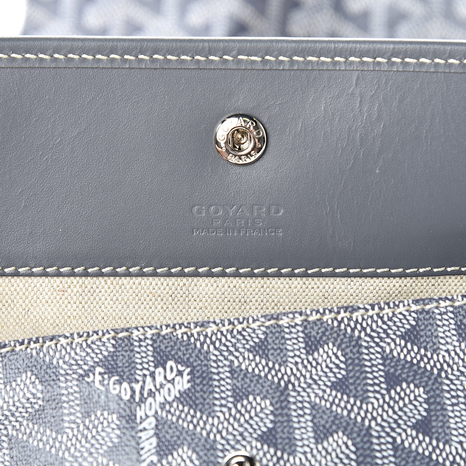 Goyard Goyardine Saint Louis GM Grey 7 of 17