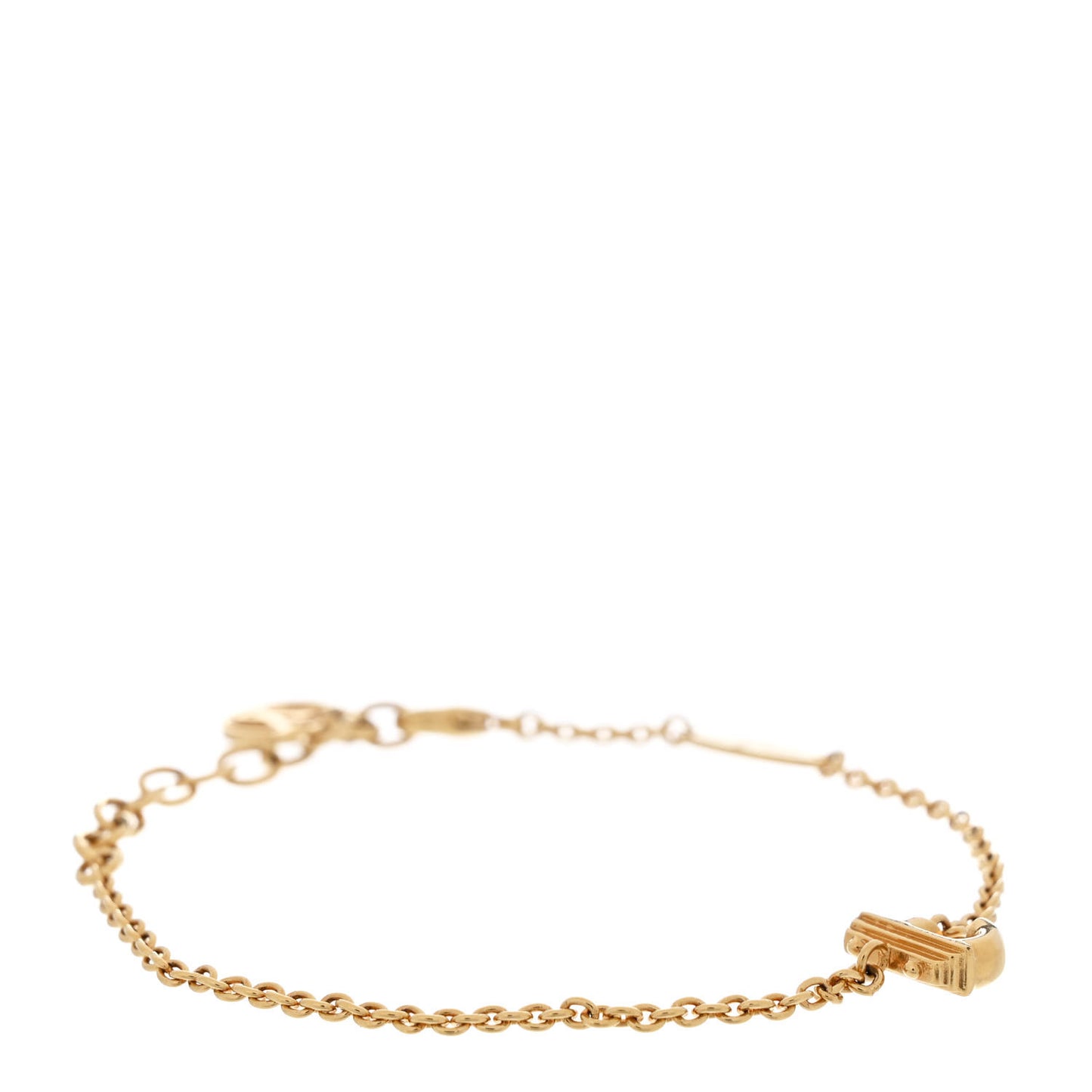 LV And Me Letter F Bracelet Gold
