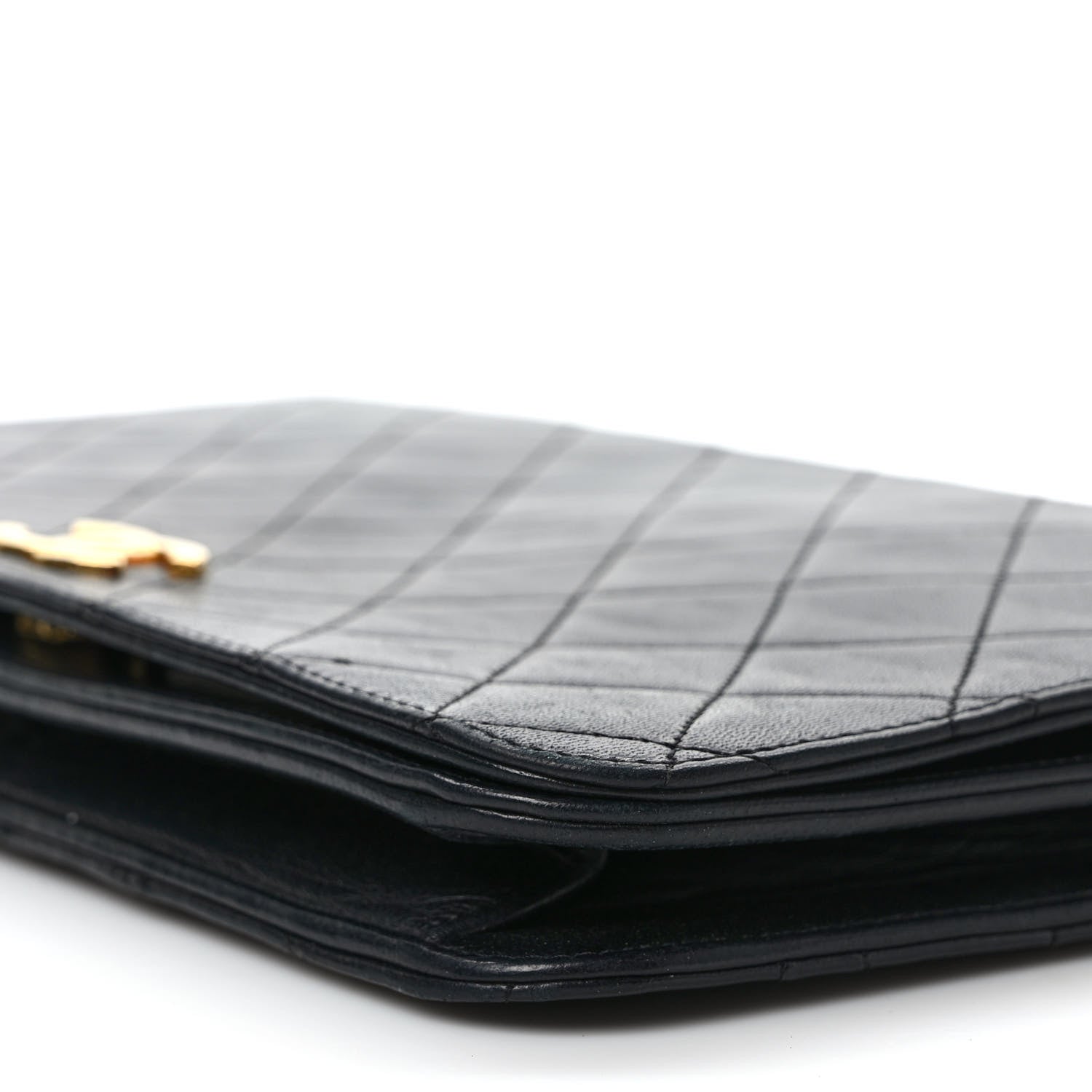 Chanel Lambskin Quilted Small Single Flap Black 9 of 11