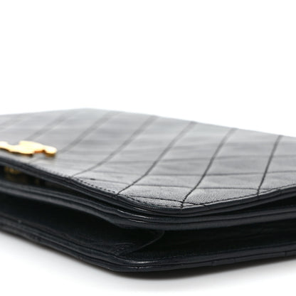 Chanel Lambskin Quilted Small Single Flap Black 9 of 11