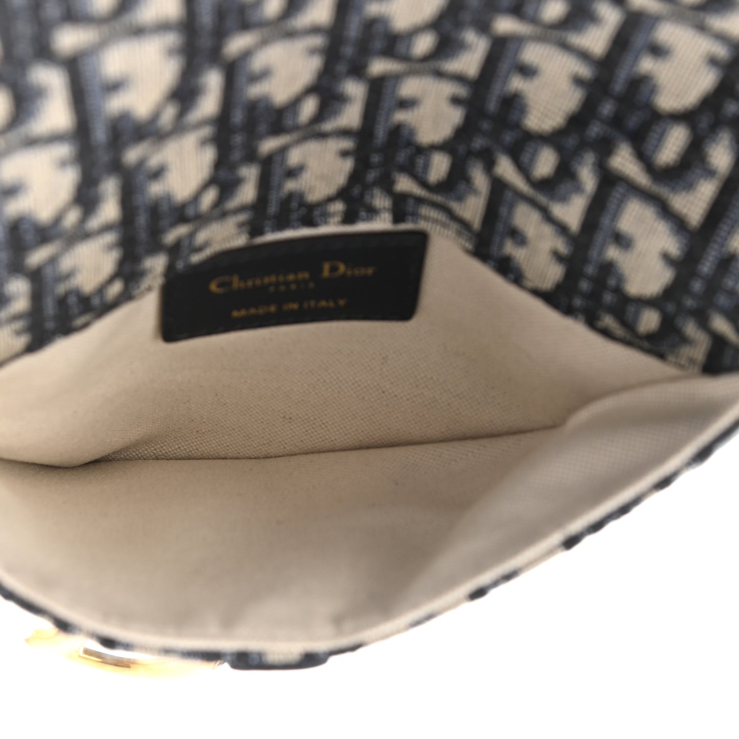 Oblique Saddle Belt Pouch Blue