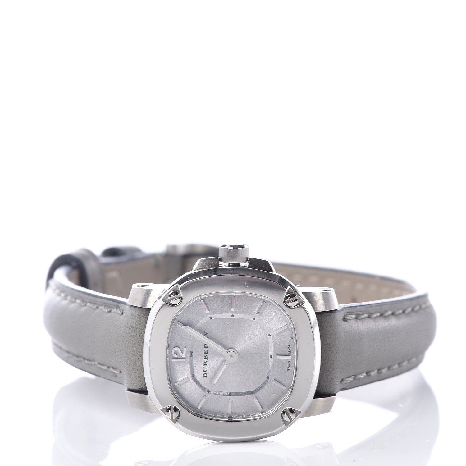 Burberry Stainless Steel Calfskin 26mm The Britain Quartz Watch BBY1902 3 of 6