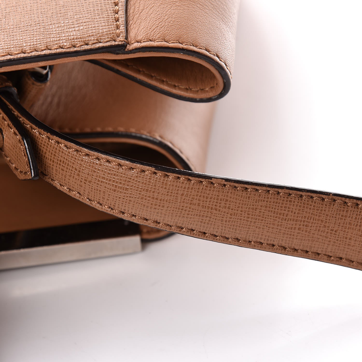 Fendi Vitello Elite Regular 2Jours Tote Orzo 9 of 12