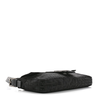 Fendi Zucchino Baguette Black 4 of 16